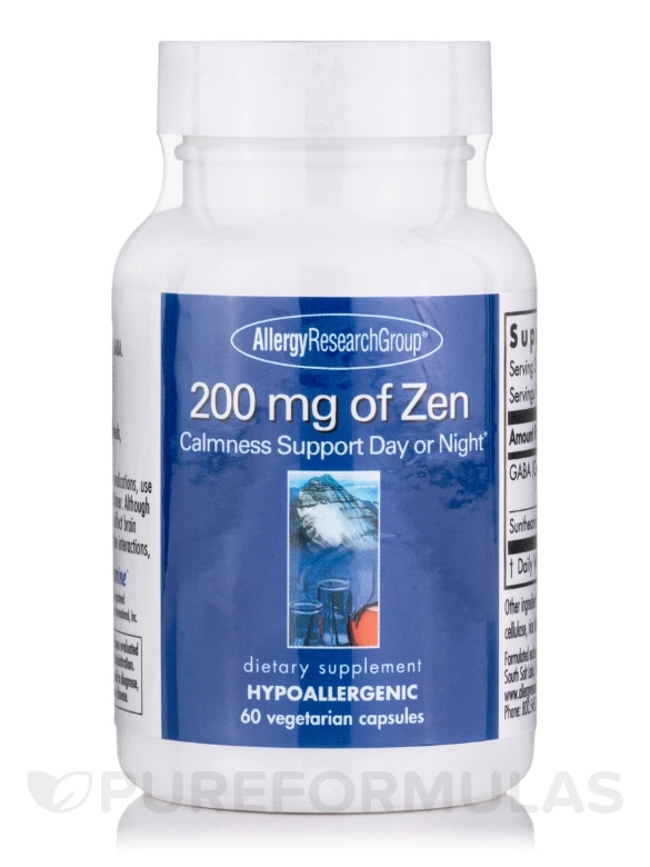 200 mg of Zen - 60 Vegetarian Capsules