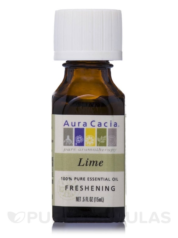 Lime Essential Oil (Citrus x aurantifolia) - 0.5 fl. oz (15 ml)