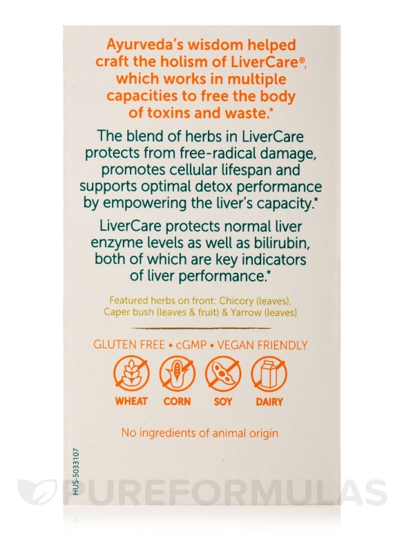 LiverCare® - 90 Vegetarian Capsules - Alternate View 4