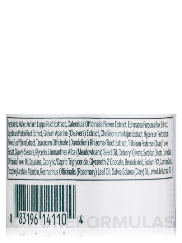 Cleavers Cream Herbal Moisturizer (formerly Lymphagen Cream) - 2 oz (56 Grams) - Alternate View 3