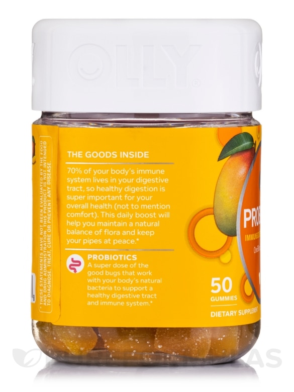  Tropical Mango Flavor - 50 Gummies - Alternate View 1
