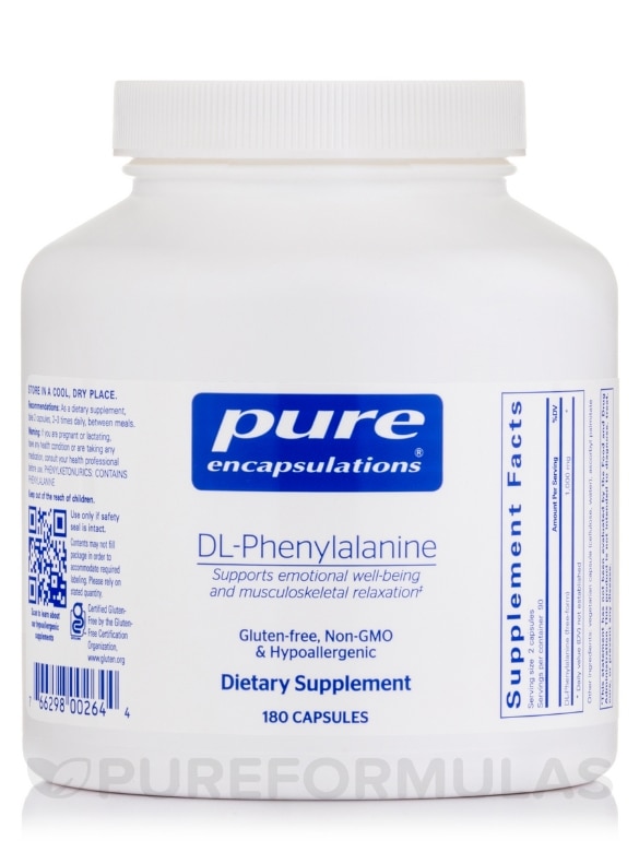DL-Phenylalanine - 180 Capsules