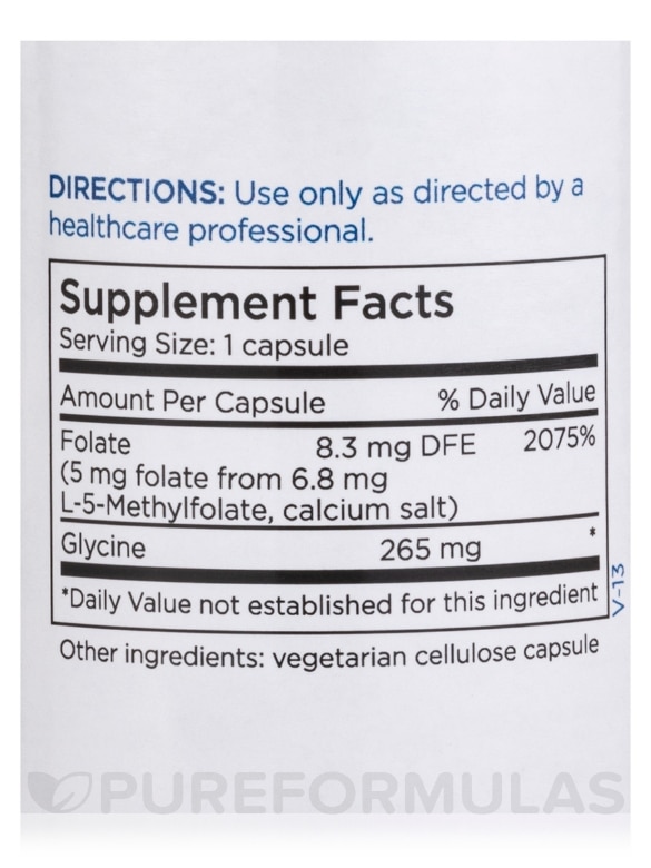 L-Methylfolate 5 mg - 90 Capsules - Alternate View 3