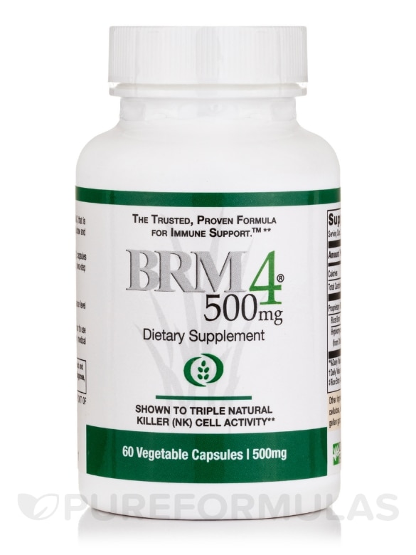 BRM4 500 mg - 60 Vegetable Capsules