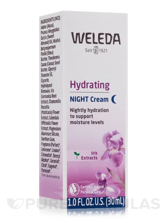 Hydrating Night Cream - Iris - 1 fl. oz (30 ml)