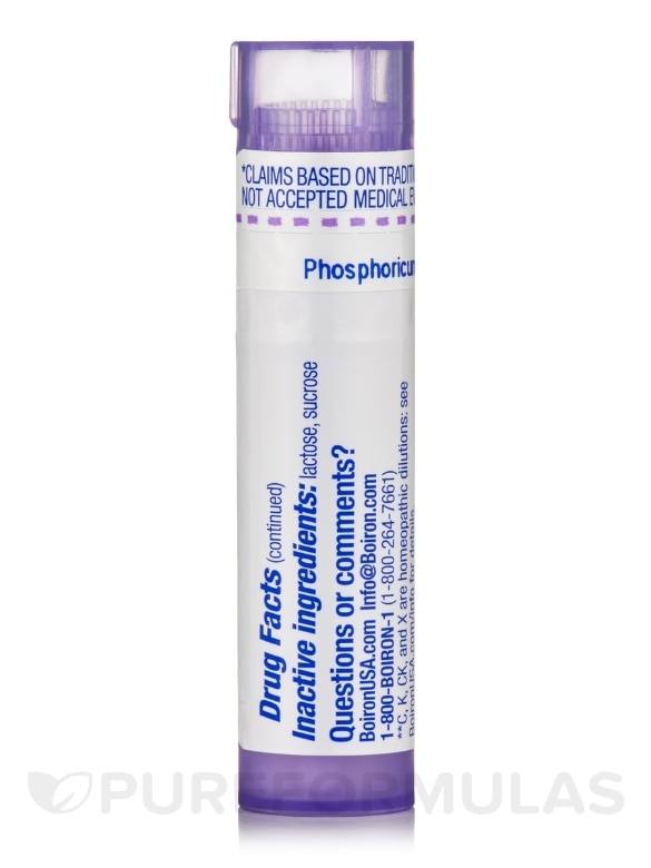 Phosphoricum Acidum 200ck - 1 Tube (approx. 80 pellets) - Alternate View 3