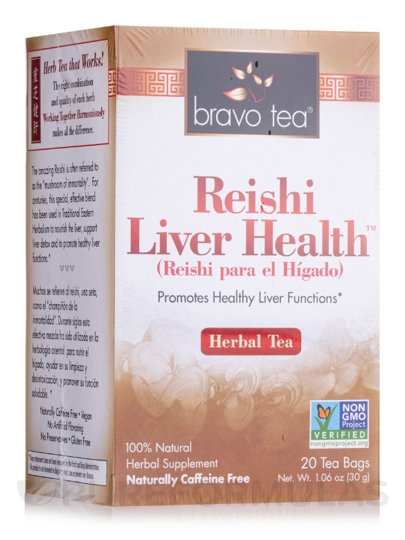 Reishi Liver Health™ Herbal Tea - 20 Tea Bags