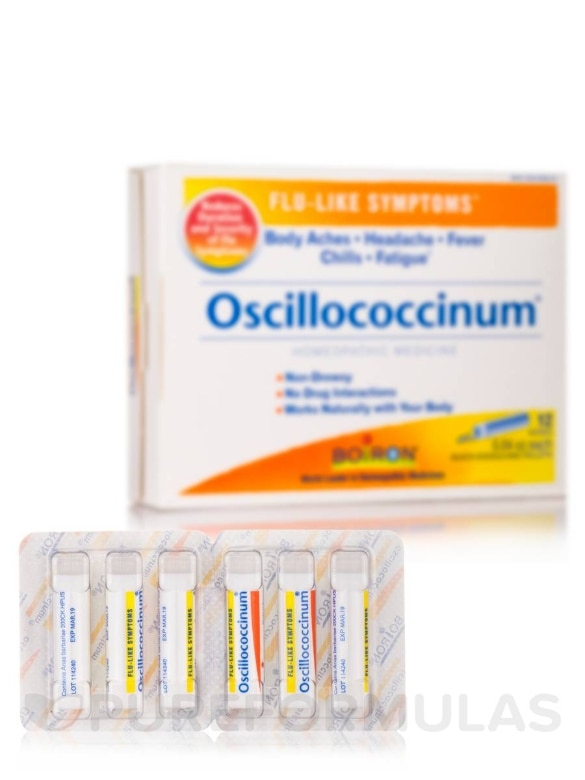 Oscillococcinum® (Flu-Like Symptoms) - 12 Doses (0.04 oz each)
