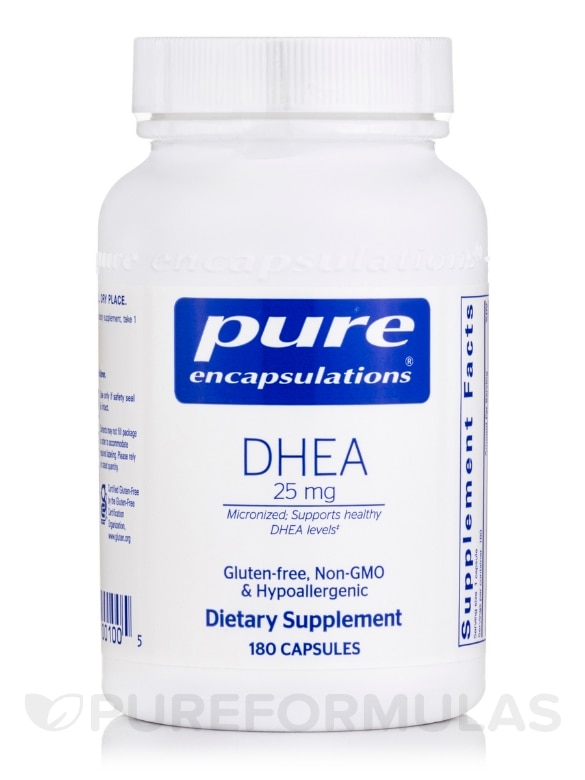 DHEA 25 mg - 180 Capsules