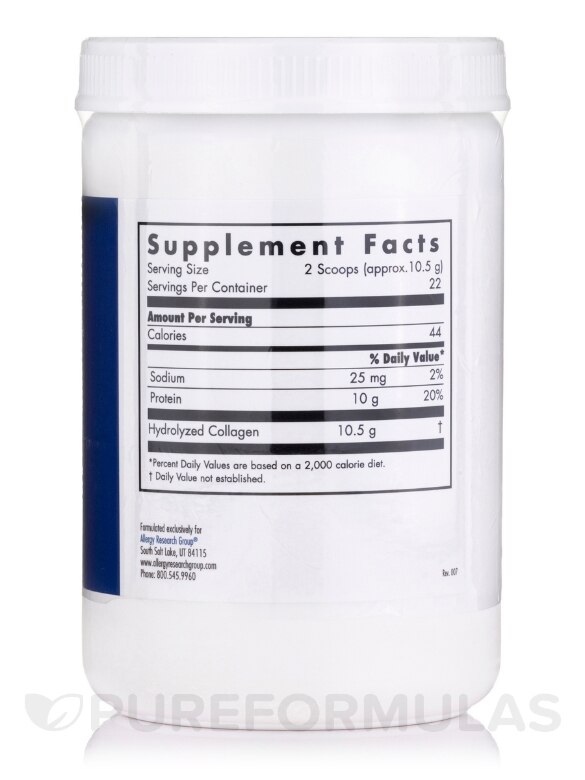 Arthred® Collagen Formula Powder - 8.5 oz (240 Grams) - Alternate View 1