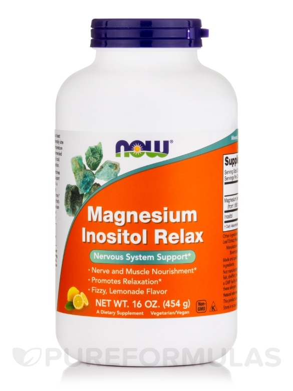 Magnesium Inositol Relax - 16 oz (454 Grams)
