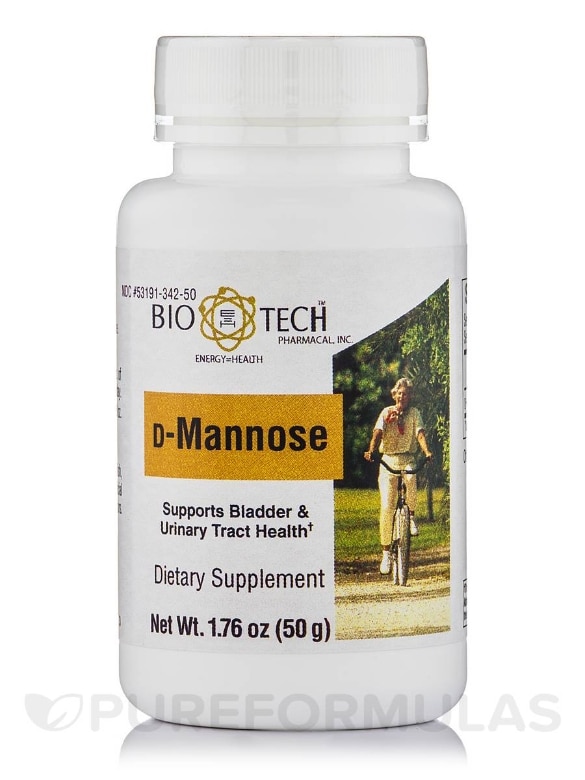 D-Mannose Powder - 1.76 oz (50 Grams)