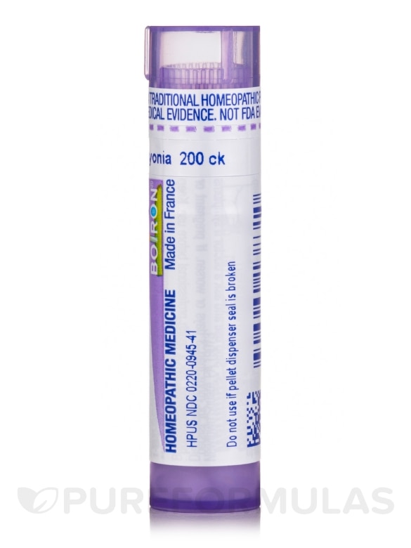 Bryonia 200ck - 1 Tube (approx. 80 pellets) - Alternate View 1