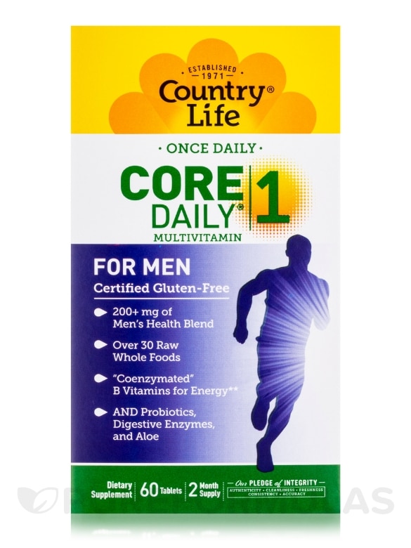 Core Daily 1® Multivitamin for Men - 60 Tablets - Alternate View 3