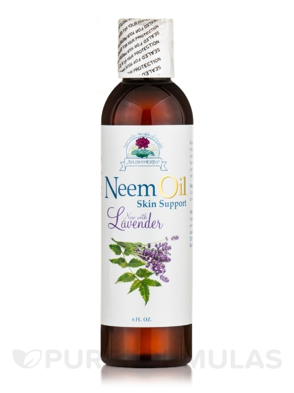 Neem Oil Skin Support with Lavender - 6 fl. oz