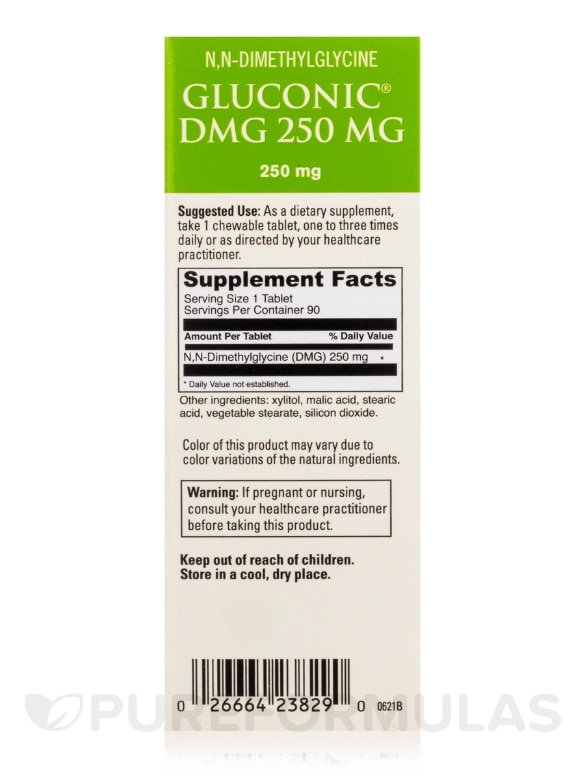 Gluconic® DMG 250 mg - 90 Tablets - Alternate View 4