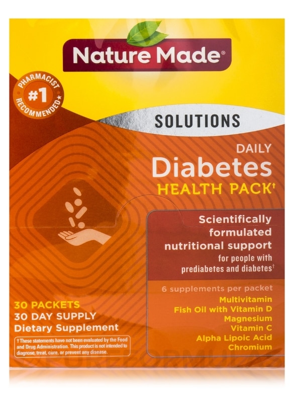 Daily Diabetes Health Pack - 30 Packets - Alternate View 6