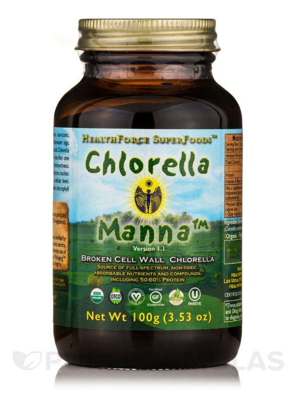 Chlorella Manna™ Powder - 3.53 oz (100 Grams)