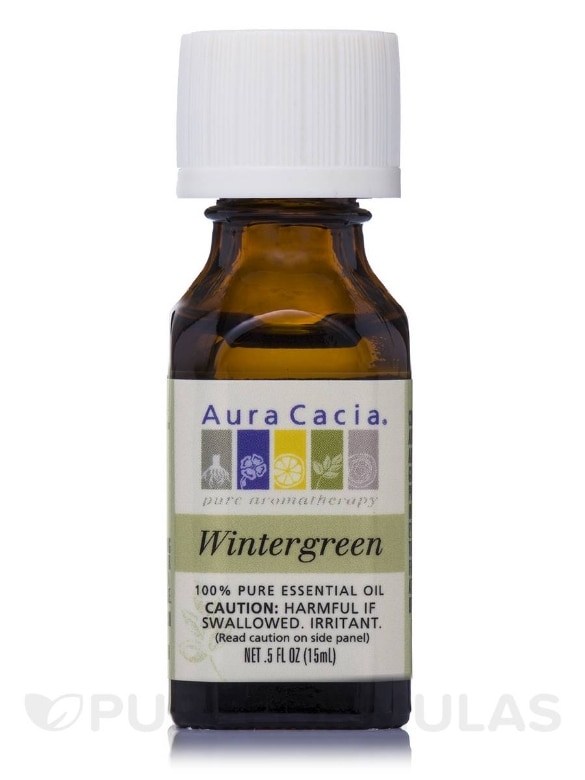 Wintergreen Essential Oil (gualtheria procumbens) - 0.5 fl. oz (15 ml)