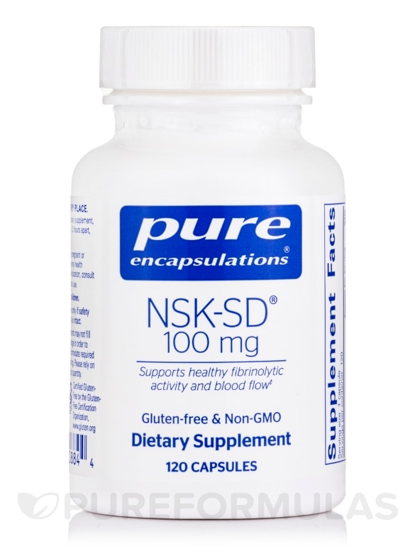 NSK-SD™ (Nattokinase) 100 mg - 120 Capsules