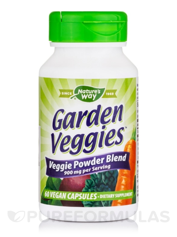 Garden Veggies - 60 Vegetarian Capsules