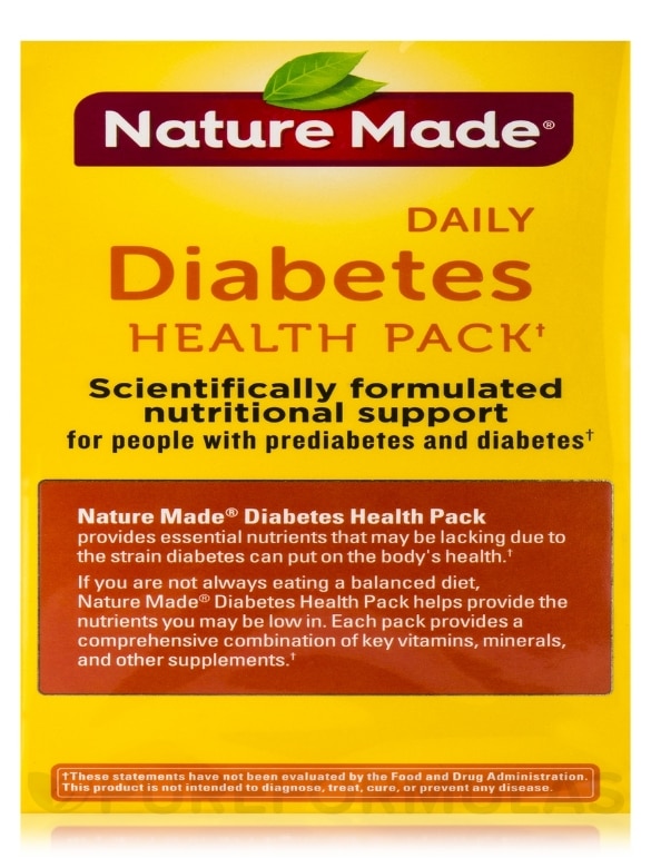 Daily Diabetes Health Pack - 30 Packets - Alternate View 5