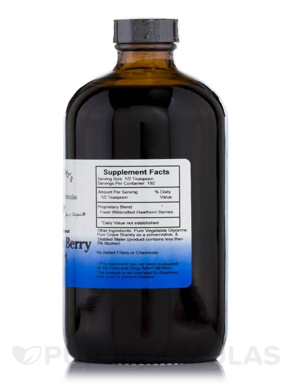 Hawthorn Berry Heart Syrup - 16 fl. oz (472 ml) - Alternate View 1