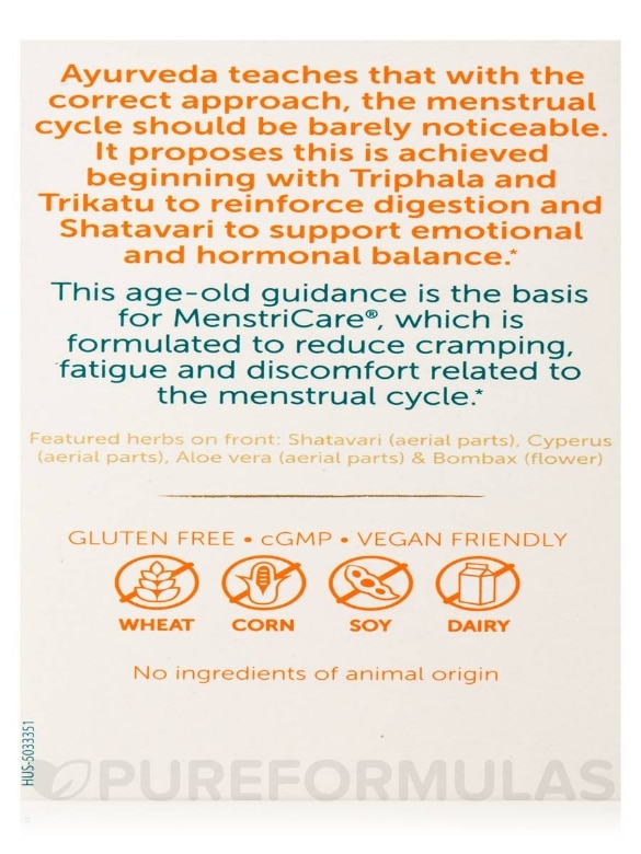 MenstriCare® - 120 Vegetarian Capsules - Alternate View 9