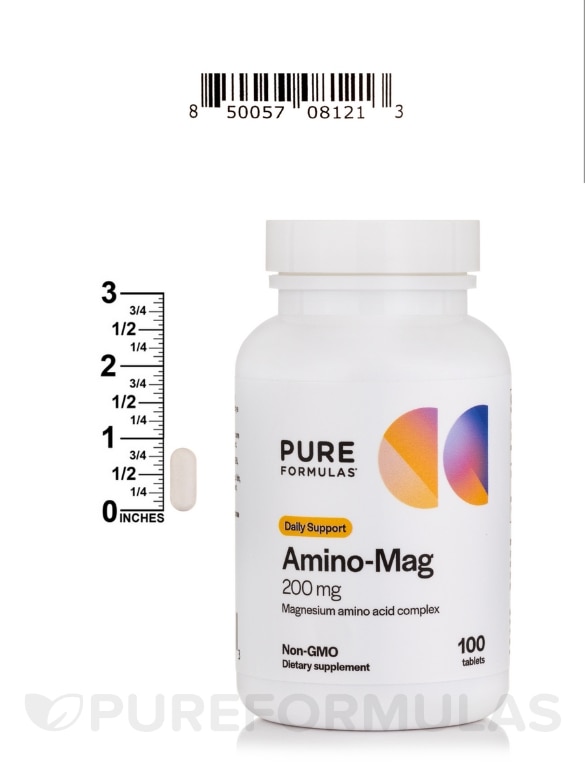 Amino-Mag 200 mg - 100 Tablets - Alternate View 5