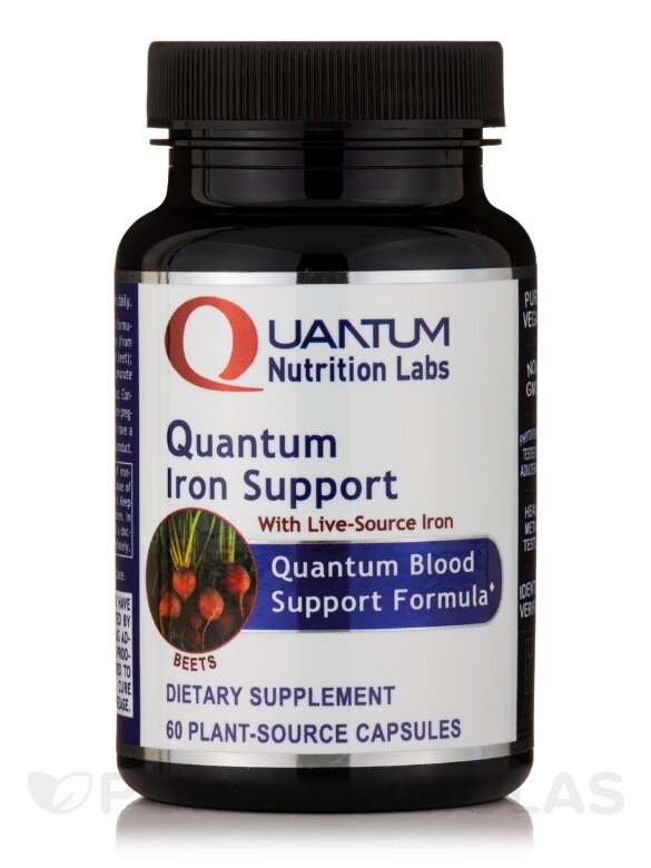 Quantum Iron Support - 60 Plant-Source Capsules