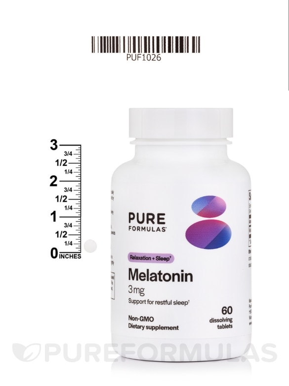 Melatonin - 60 Tablets - Alternate View 5
