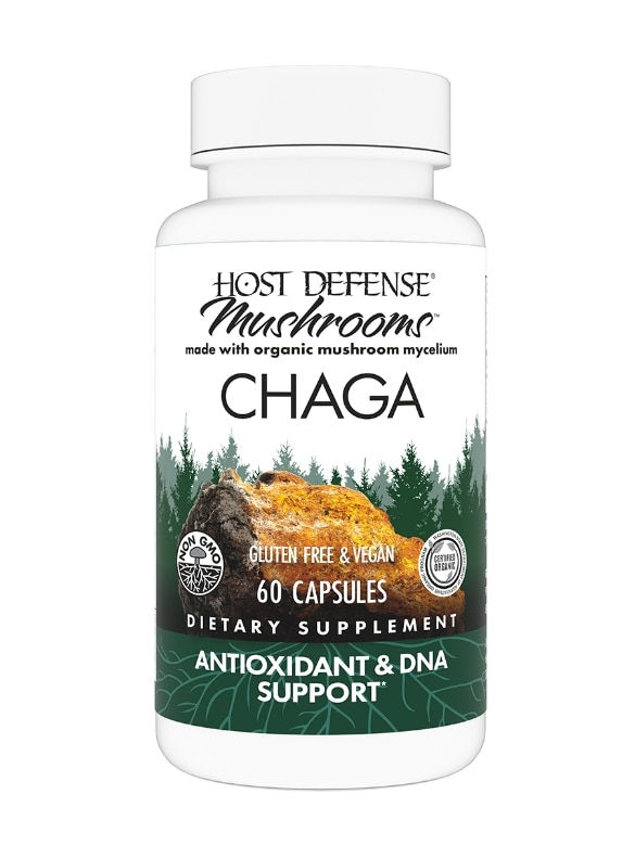 Organic Chaga - 60 Vegetarian Capsules - Alternate View 6