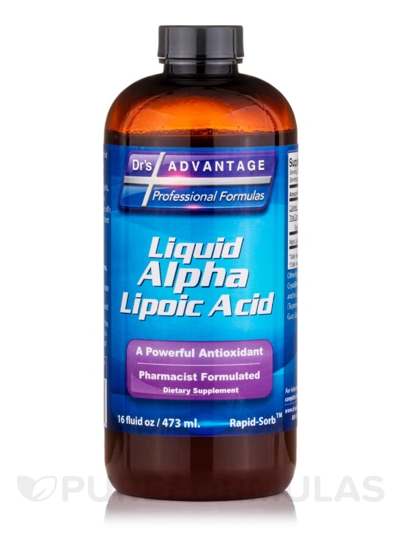 Liquid Alpha Lipoic Acid - 16 fl. oz (1 Pint)