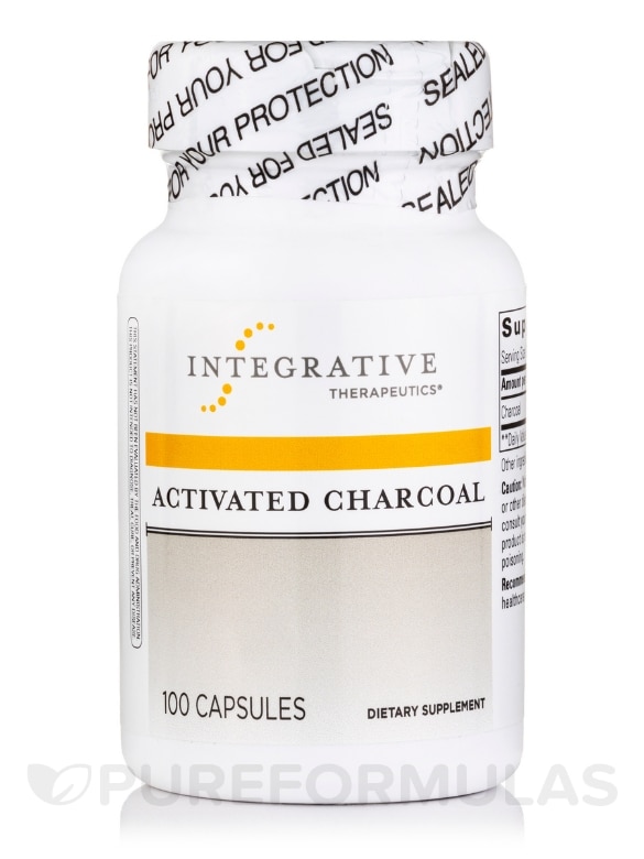 Activated Charcoal - 100 Capsules