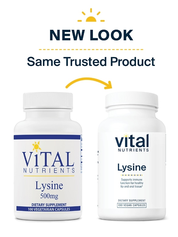 Lysine 500 mg - 100 Capsules - Alternate View 1