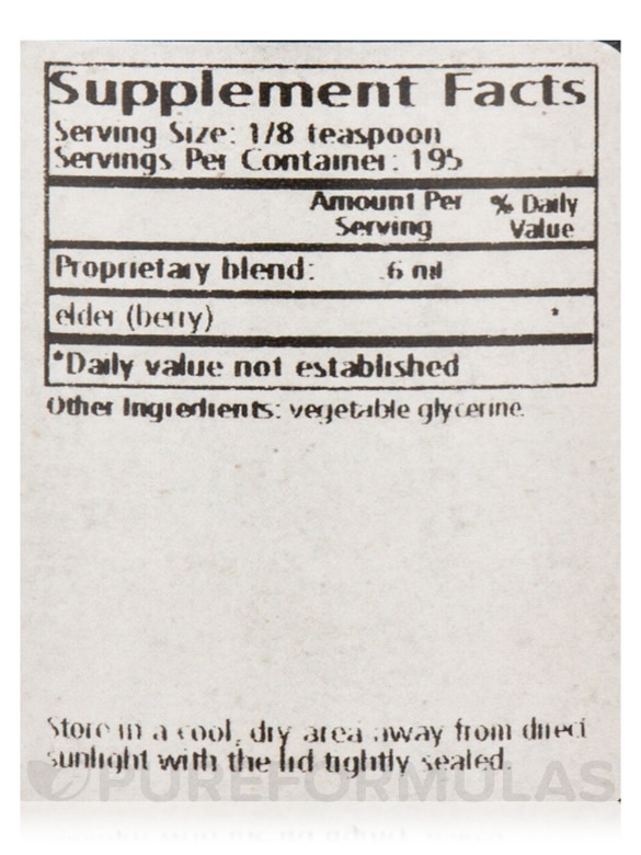 Elderberry Syrup - 4 fl. oz (120 ml) - Alternate View 3