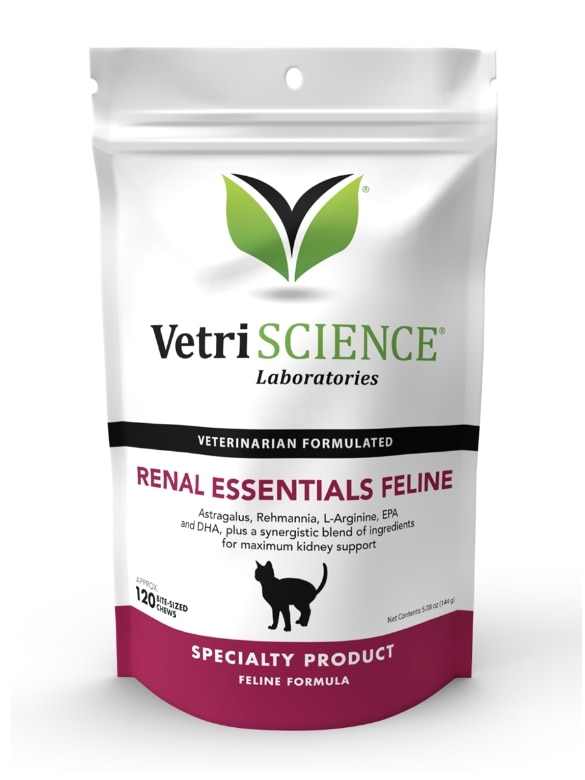 Renal Essentials Feline - 120 Bite-Sized Chews
