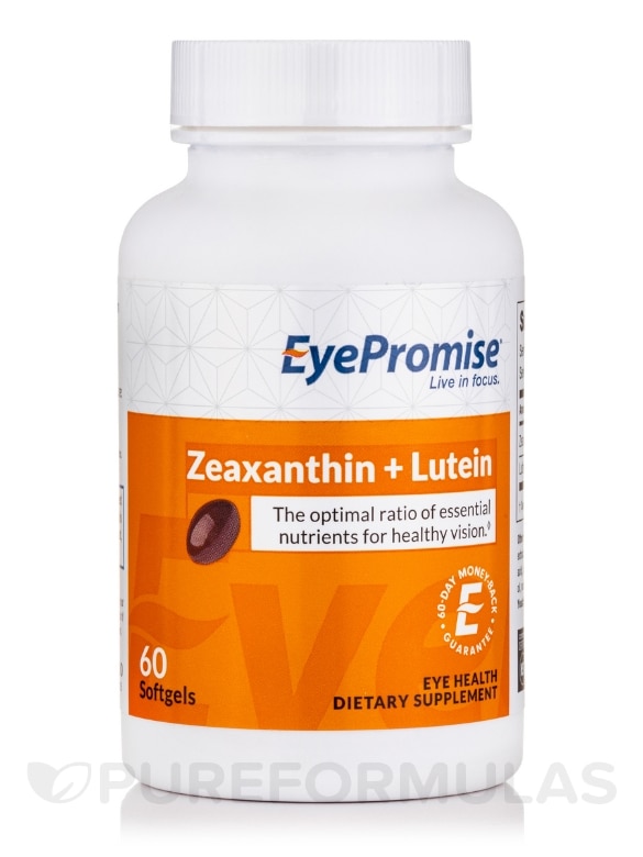 Zeaxanthin + Lutein - 60 Softgels