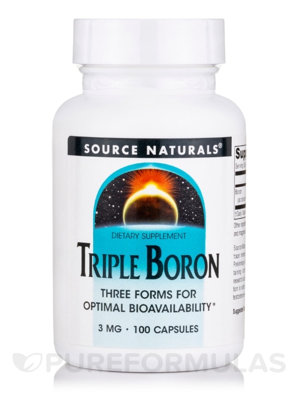 Triple Boron 3 mg - 100 Capsules