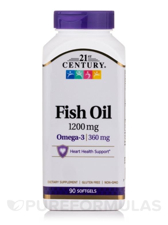 Fish Oil 1200 mg - 90 Softgels