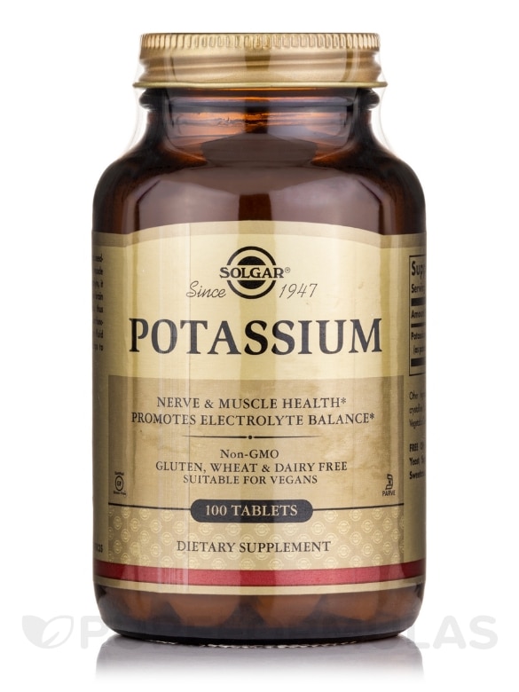 Potassium - 100 Tablets
