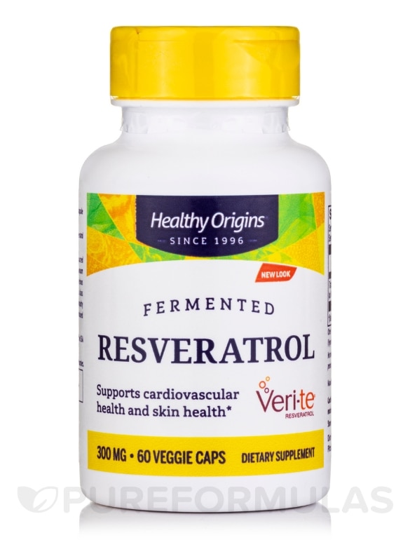 Resveratrol 300 mg (Trans-Resveratrol) - 60 Vcaps®