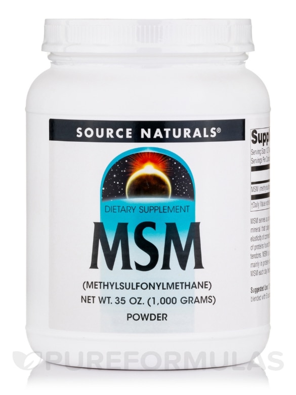 MSM Powder - 35 oz (1000 Grams)