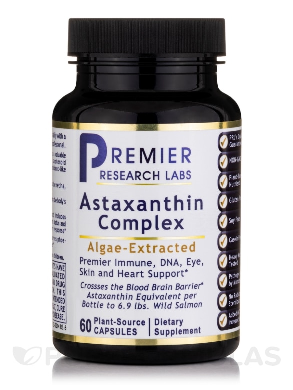 Astaxanthin Complex - 60 Plant-Source Capsules