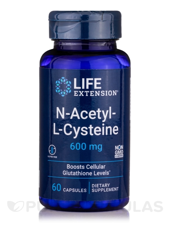 N-Acetyl-L-Cysteine 600 mg - 60 Capsules