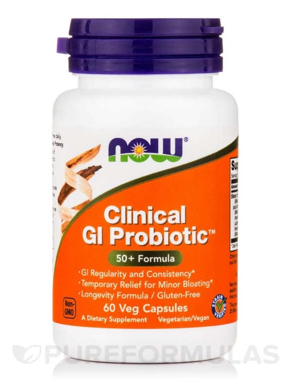 Clinical GI Probiotic™ (50+ Formula) - 60 Veg Capsules