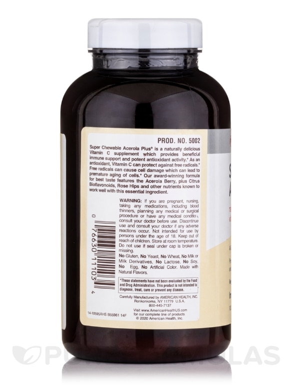 Super Chewable Acerola Plus® 500 mg