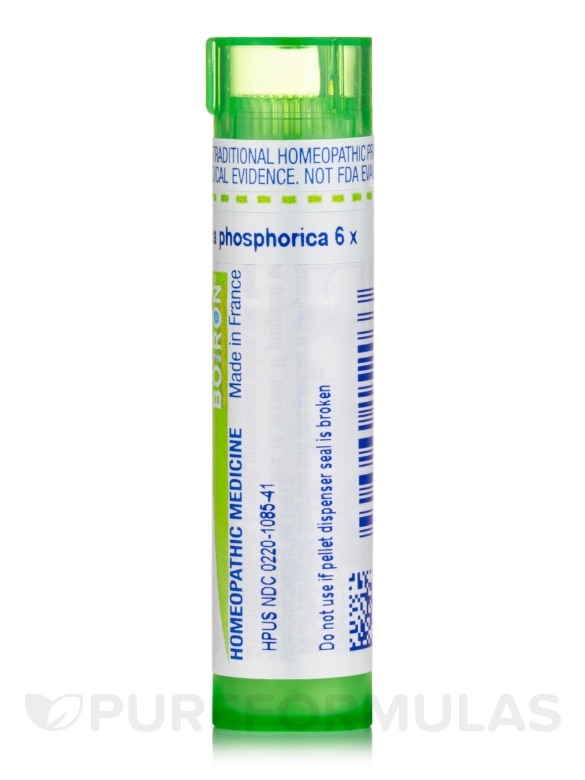 Calcarea Phosphorica 6x - 1 Tube (approx. 80 pellets) - Alternate View 1