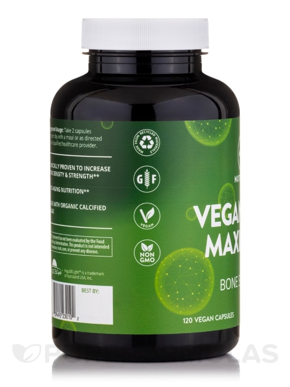 Vegan Bone Maximizer™ - 120 Vegan Capsules - Alternate View 3