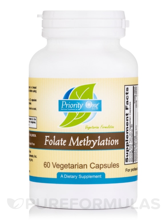 Folate Methylation - 60 Vegetarian Capsules